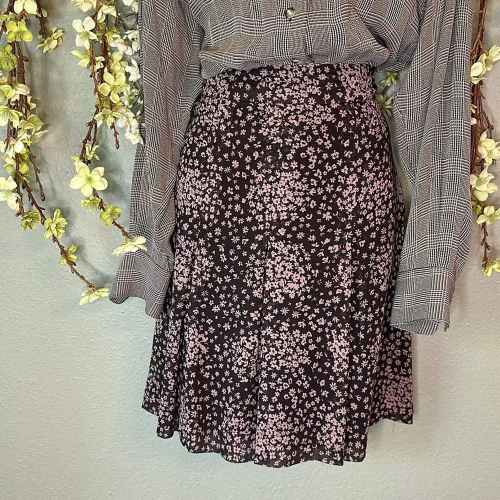 Vintage MOSCHINO CheapAndChic floral skirt